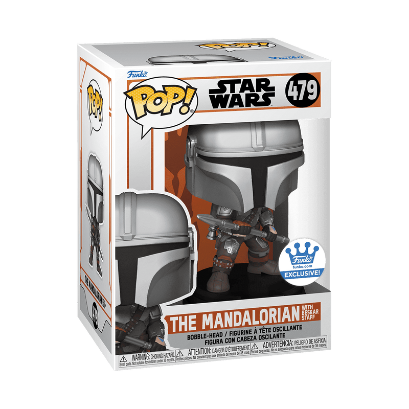 POP: The Mandalorian with Beskar Staff