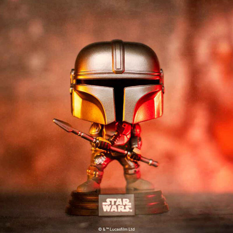 POP: The Mandalorian with Beskar Staff