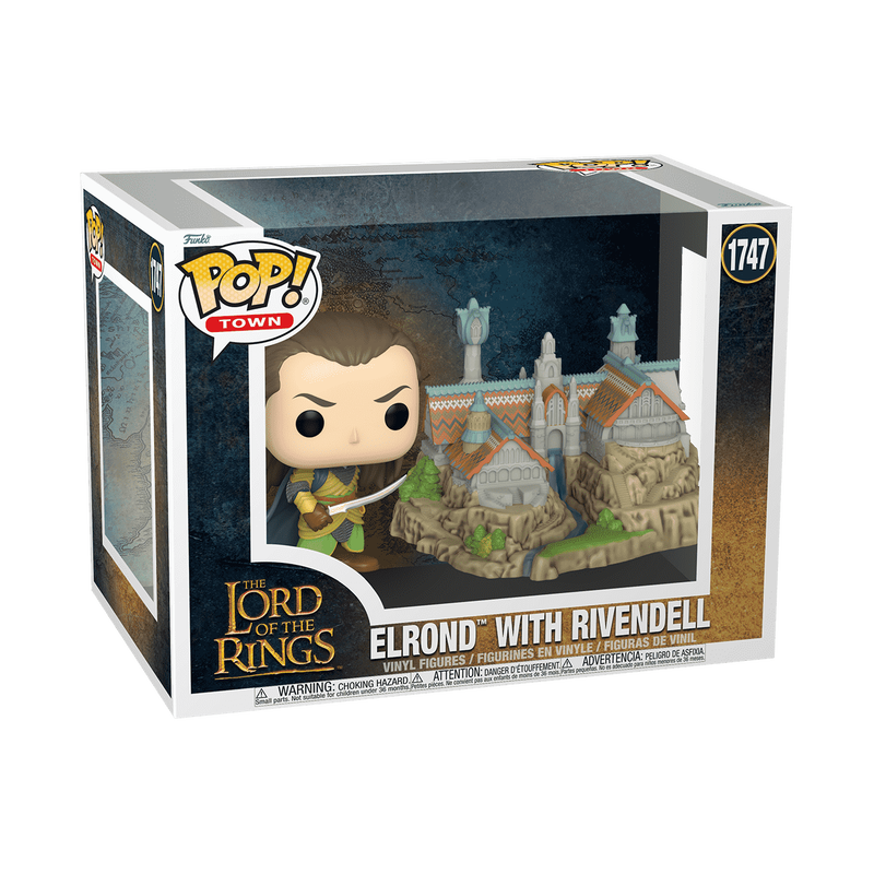POP: LORD OF THE RİNGS - Town Lord Elrond with Rivendell
