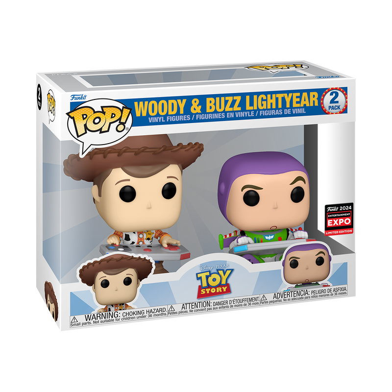 POP! WOODY & BUZZ LIGHTYEAR 2-PACK (expo 2024)