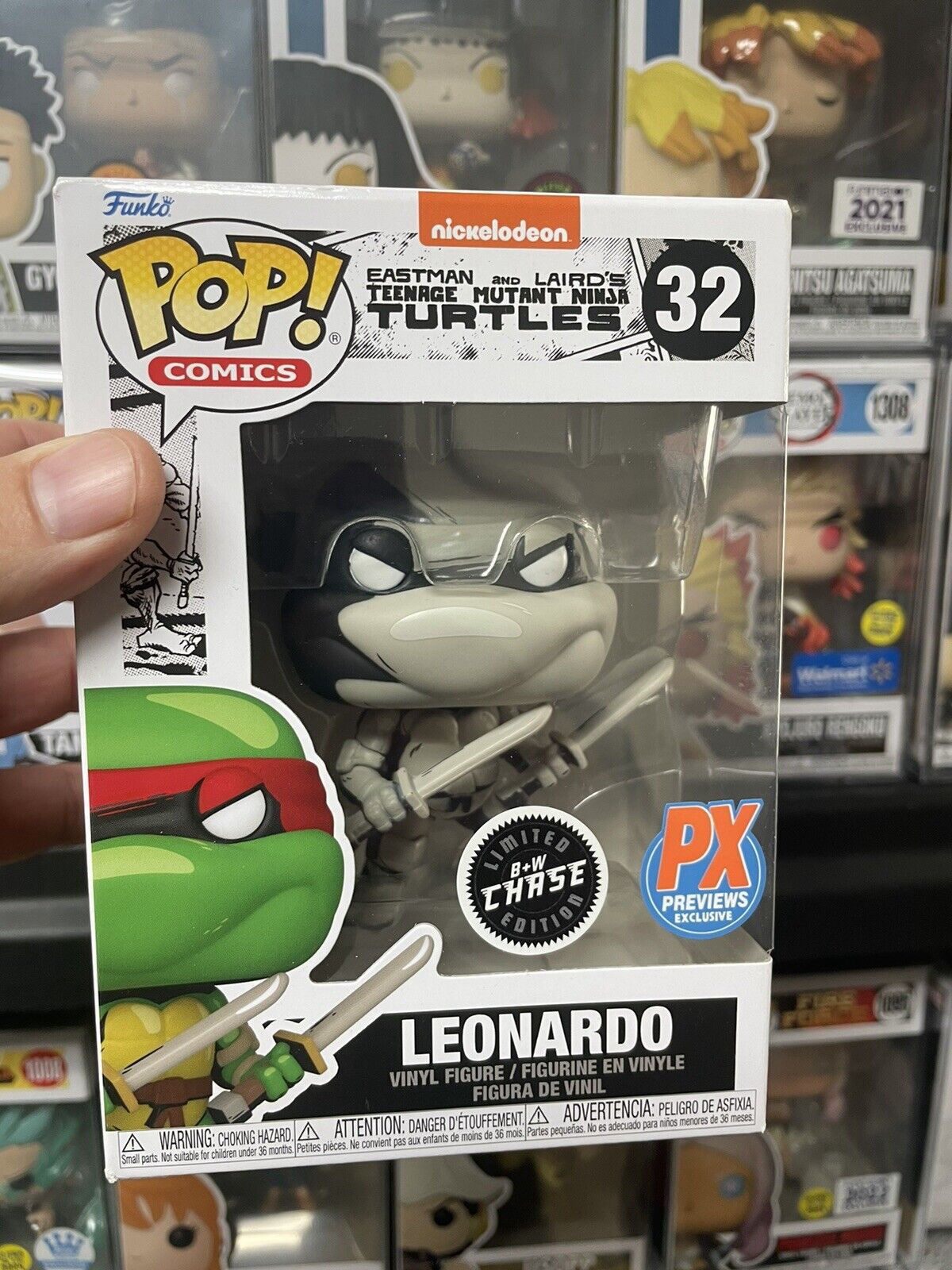 Funko Pop! TMNT - Leonardo (Chase Edition)