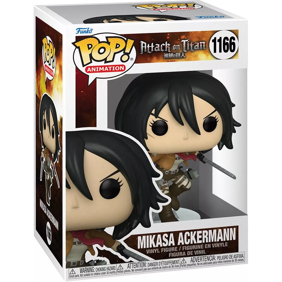 Funko Pop! Animation: Attack on Titan - Mikasa Ackerman (1166)