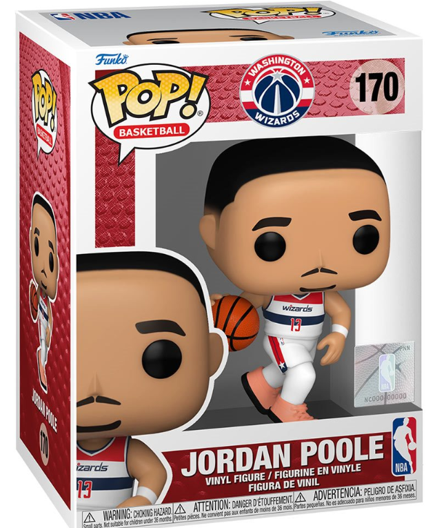 POP: NBA Washington Wizards-  Jordan Poole