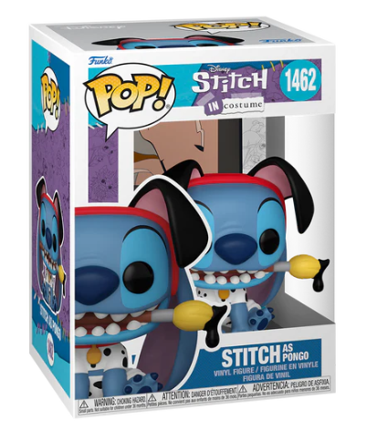 Funko Pop: Stitch as Pongo (1462)