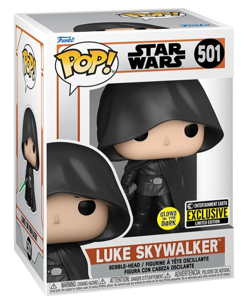 POP : STAR WARS- LUKE SKYWALKER (GLOW)