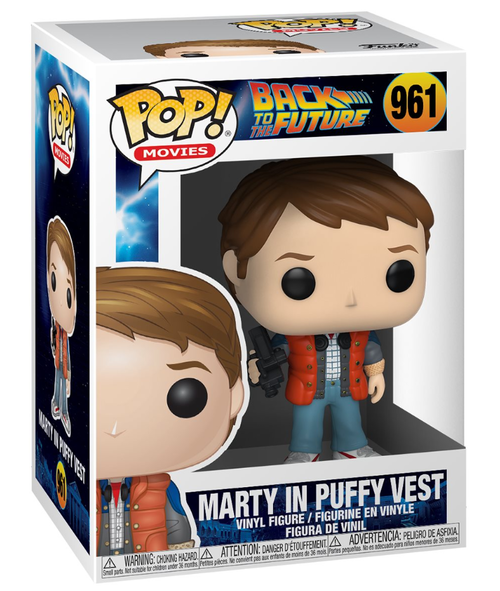 POP: BACK TO THE FUTURE MARTY İN PUFFY VEST