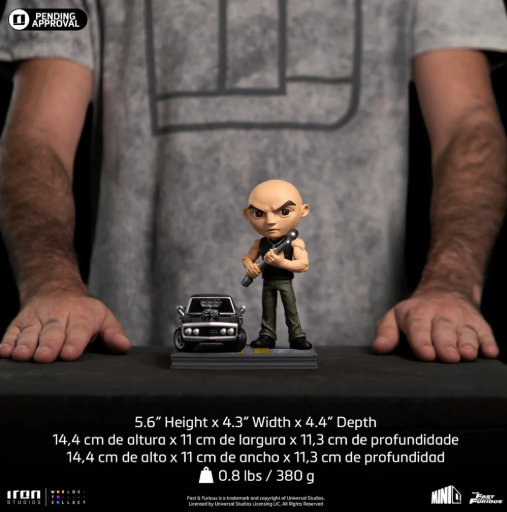 İRON STUDİO : MİNİCO - FAST AND FURİOUS DOMİNİC TORETTO