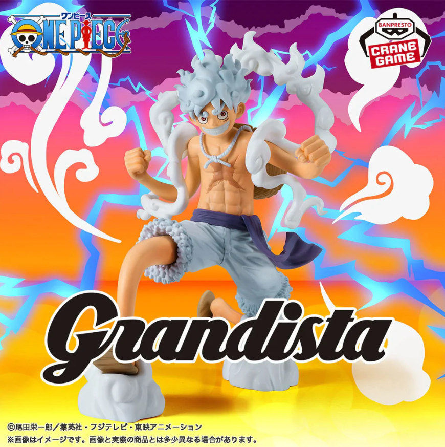 BANPRESTO : ONE PİECE - MONKEY D LUFFY - GEAR 5 ( GRANDİSTA ) 25. YEAR