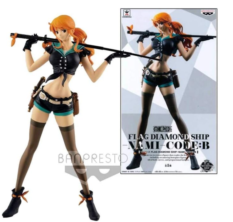 BANPRESTO : ONE PİECE - FLAG DİAMOND SHİP NAMİ CODE
