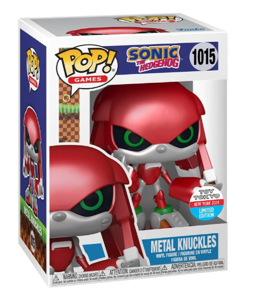 POP : SONİC THE HEDGEHOG - METAL KNUCKLES (  NEW YORK 2024 LİMİTED EDİTİON )