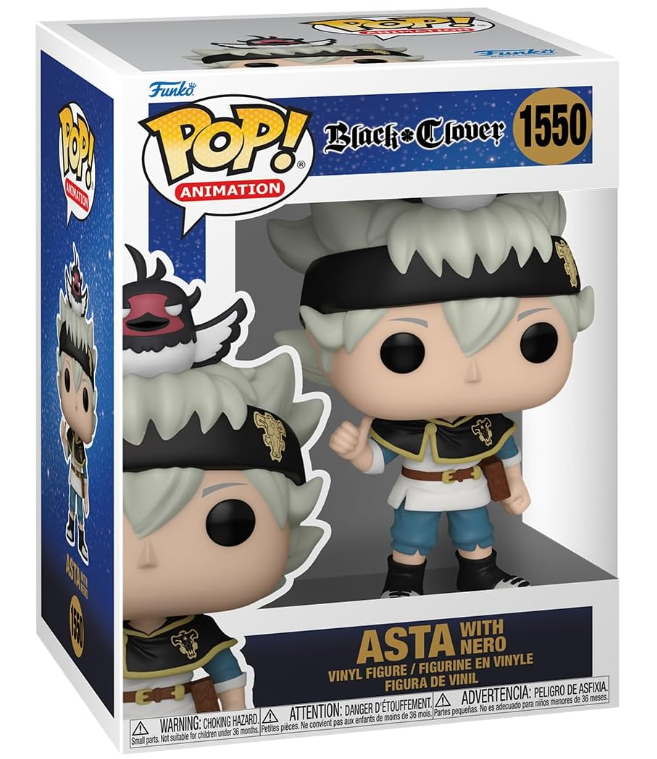 POP: BLACK CLOVER-  ASTA WİTH NERO