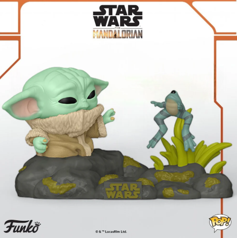 POP: STAR WARS GROGU WİTH FROG (720) 