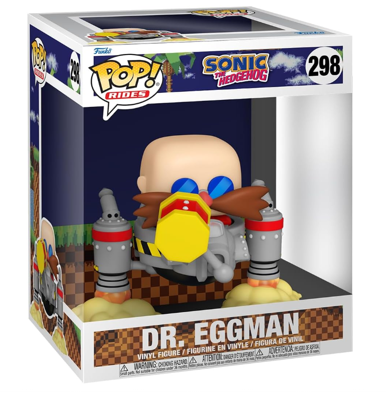 POP :DELUXE  SONİC DR. EGGMAN (298)