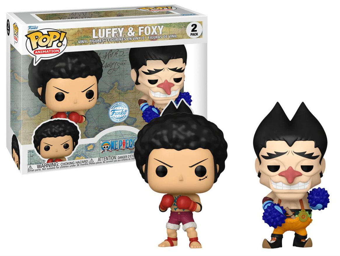 POP: ONE PİECE LUFFY AND FOXY ( 2 PACK)