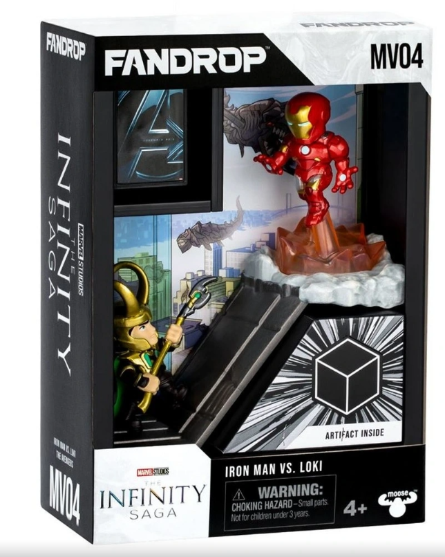 FANDROP:  Marvel Iron Man VS.Loki