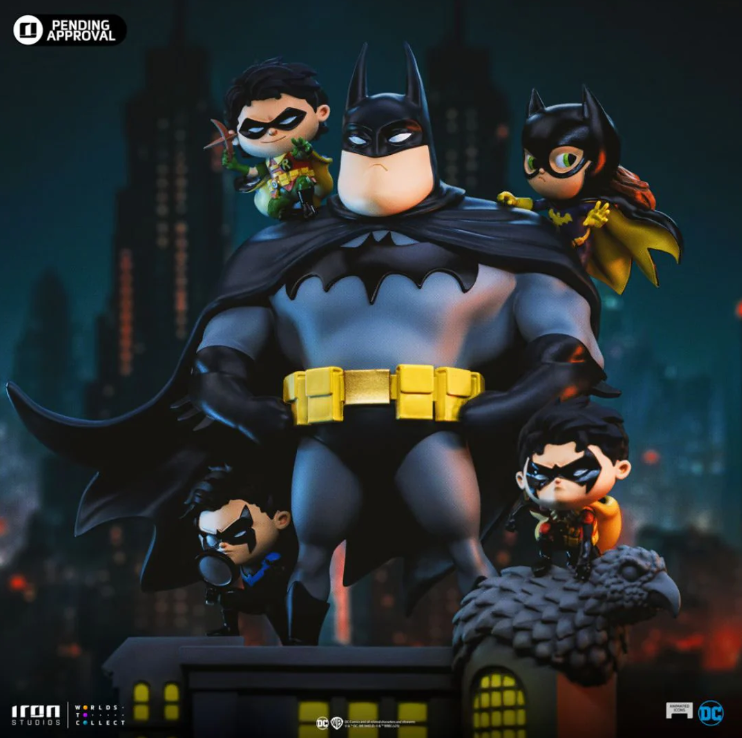 İRON STUDİO : Batman Family Animated 