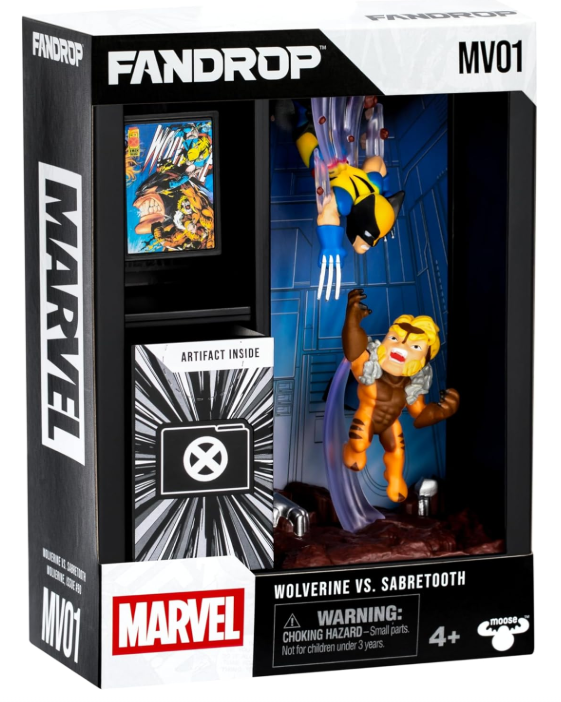  FANDROP MARVEL Wolverine VS. Sabretooth