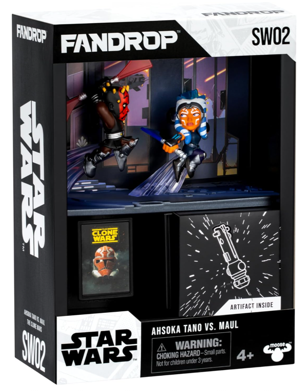  FANDROP Star Wars: The Clone Wars - Ahsoka Tano VS. Maul