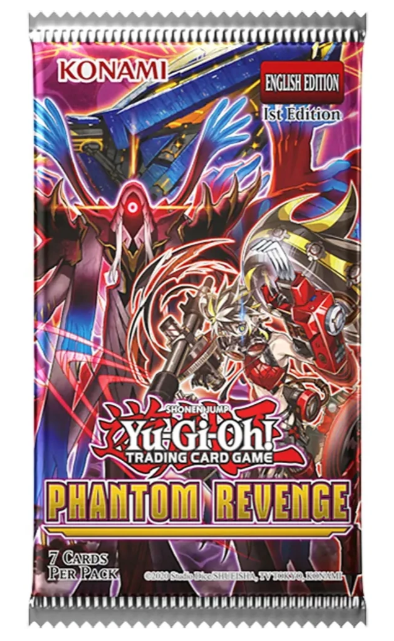 Yu-Gi-Oh! Phantom Revenge Tek Booster Paket (7 CARDS)